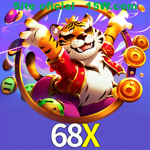 Imagem promocional da 68X mostrando a plataforma e suas vantagens